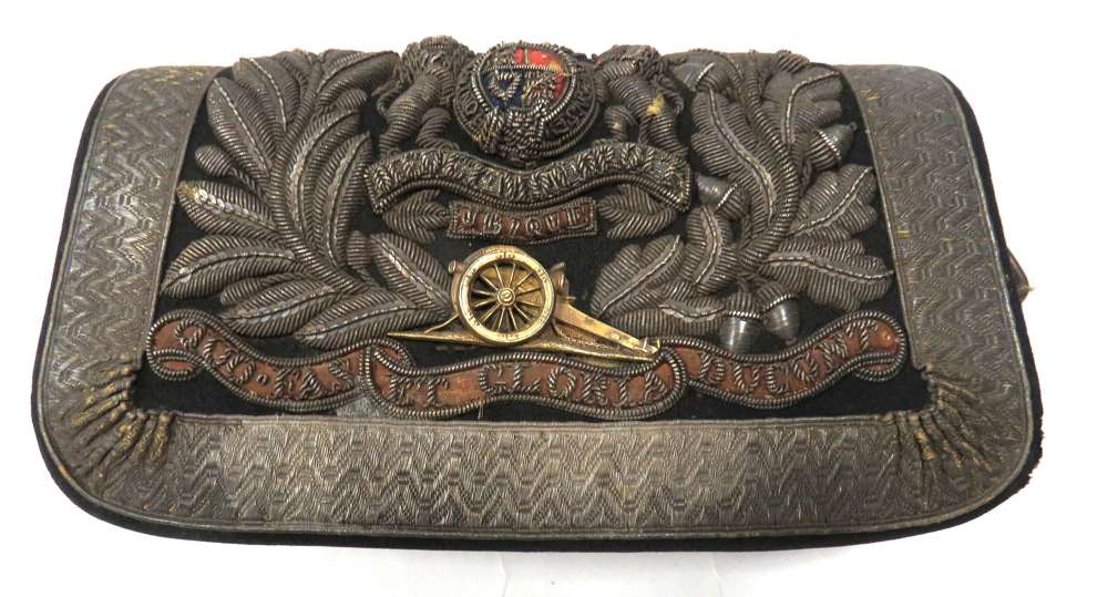 Original Victorian Royal Artillery Full Dress Shoulder Pouch