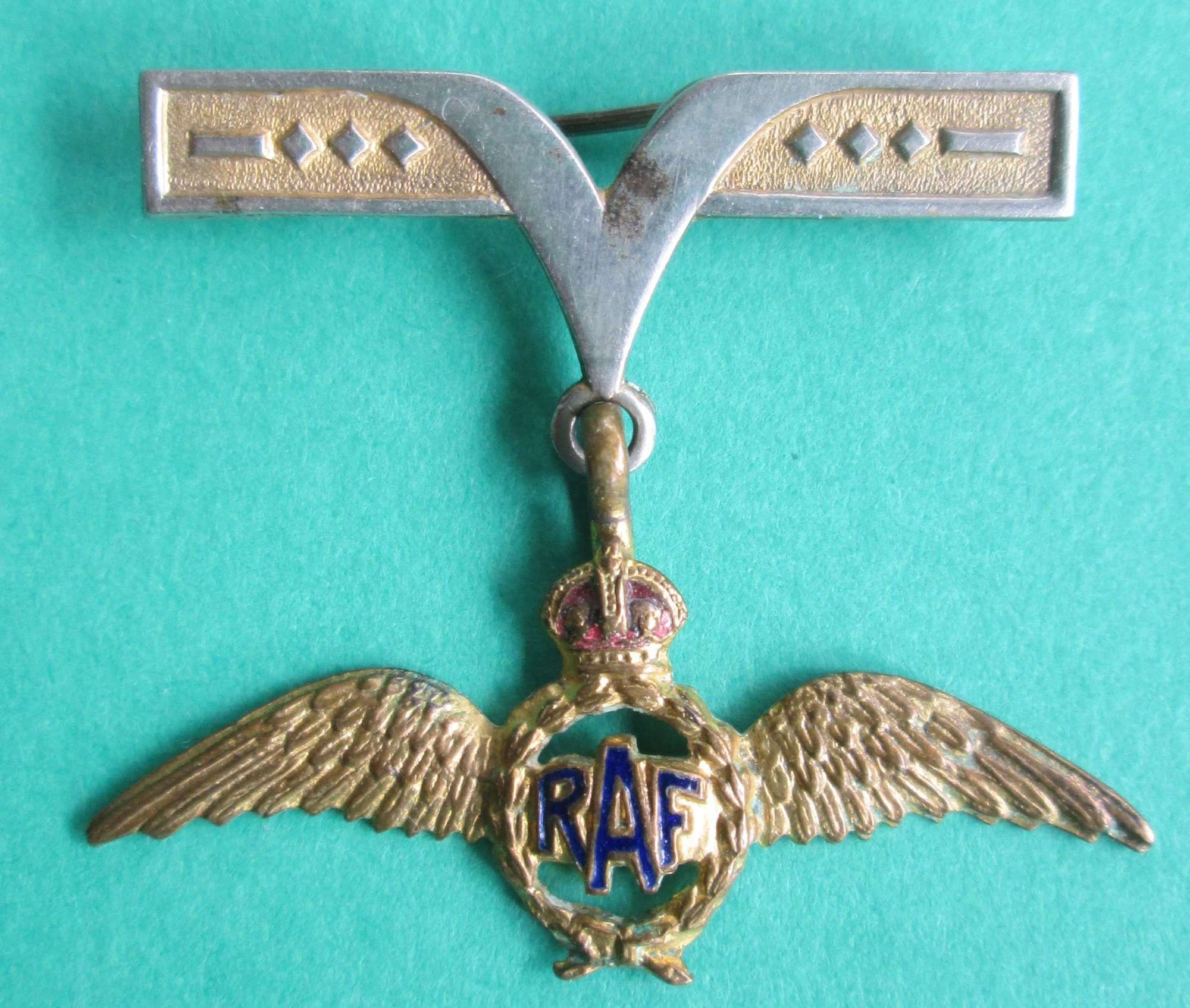SWEETHEART ROYAL AIR FORCE WINGS ON 