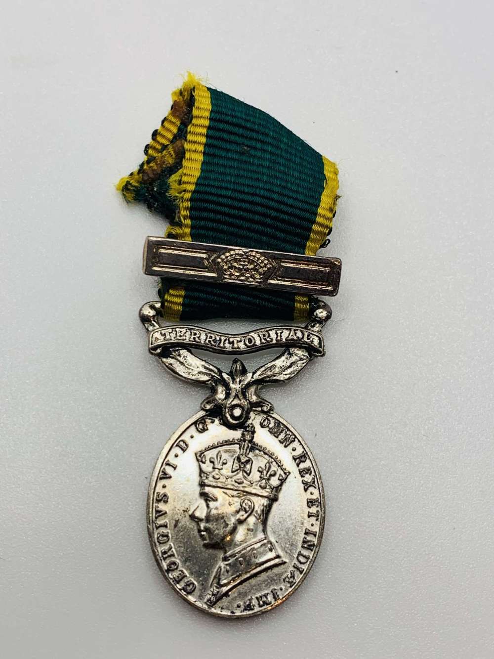 Territorial Efficiency Miniature Medal.