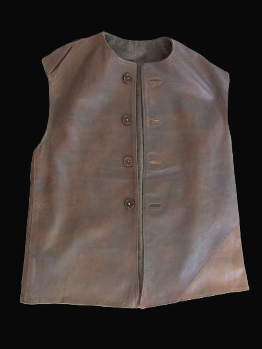 1944 Dated British Army Jacket, Leather No2, Camouflaged