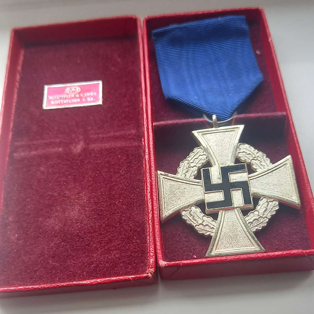 German 25 Years Faithful Service Badge - Wachtler & Lange