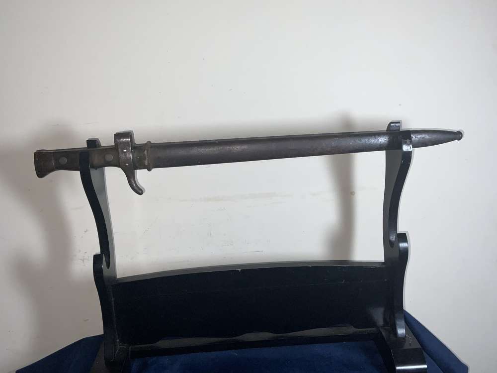 1WW GEMAN MADE BAYONET AND SCABBARD 