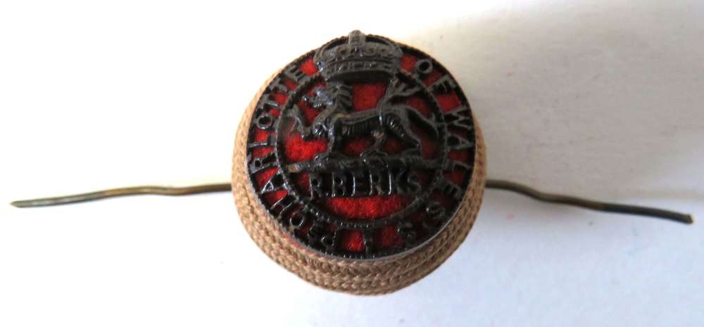 WW2 Royal Berkshire Regiment Officers Cap Cord Badge