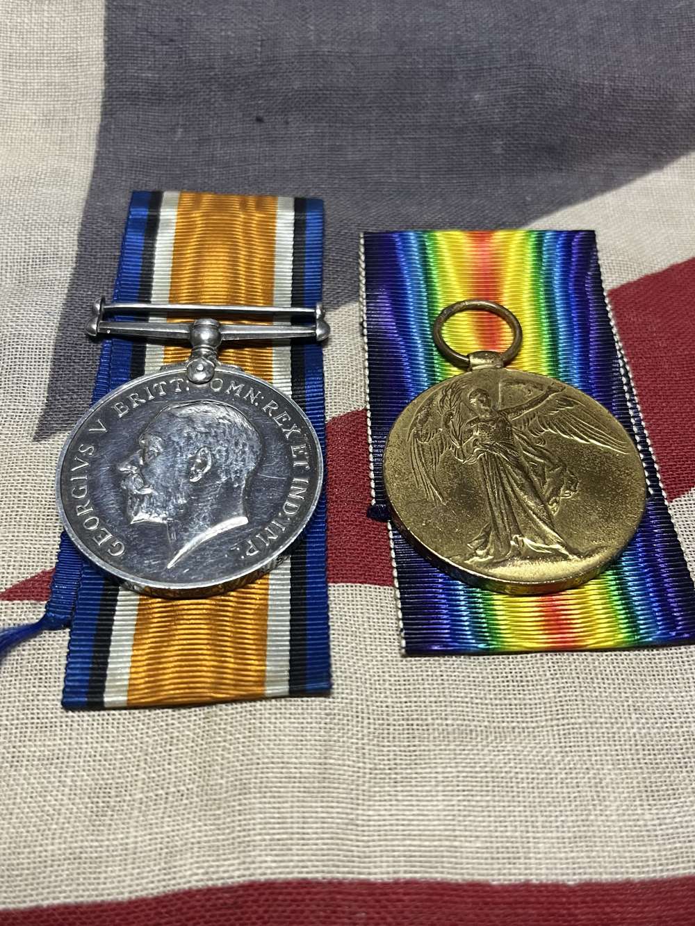 WWI Pair. Renwick. Royal Scots, Lothian Regiment. Lockerbie, Glasgow.