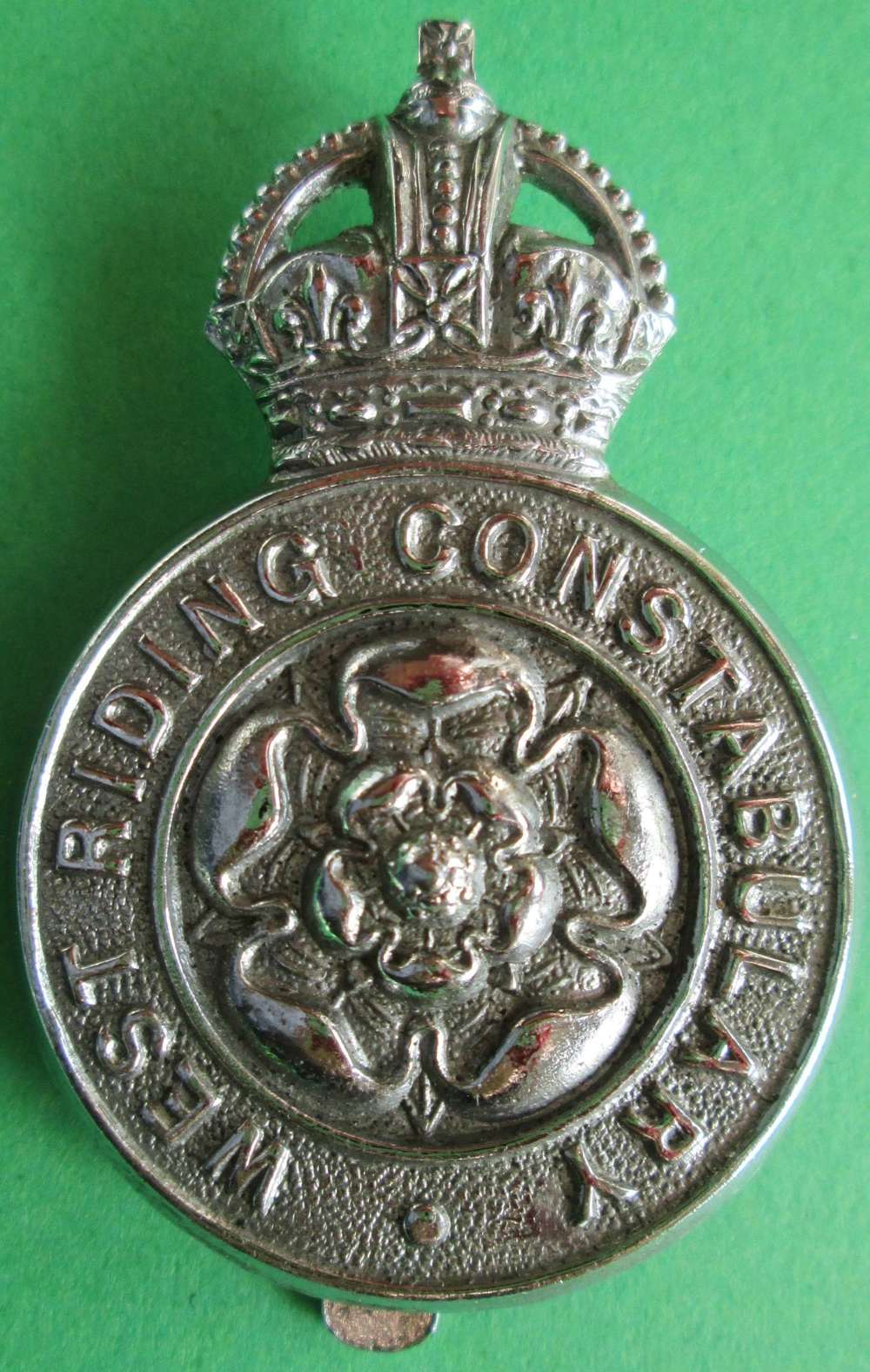 WEST RIDING CONSTABULARY PRE 1952 POLICE CAP BADGE