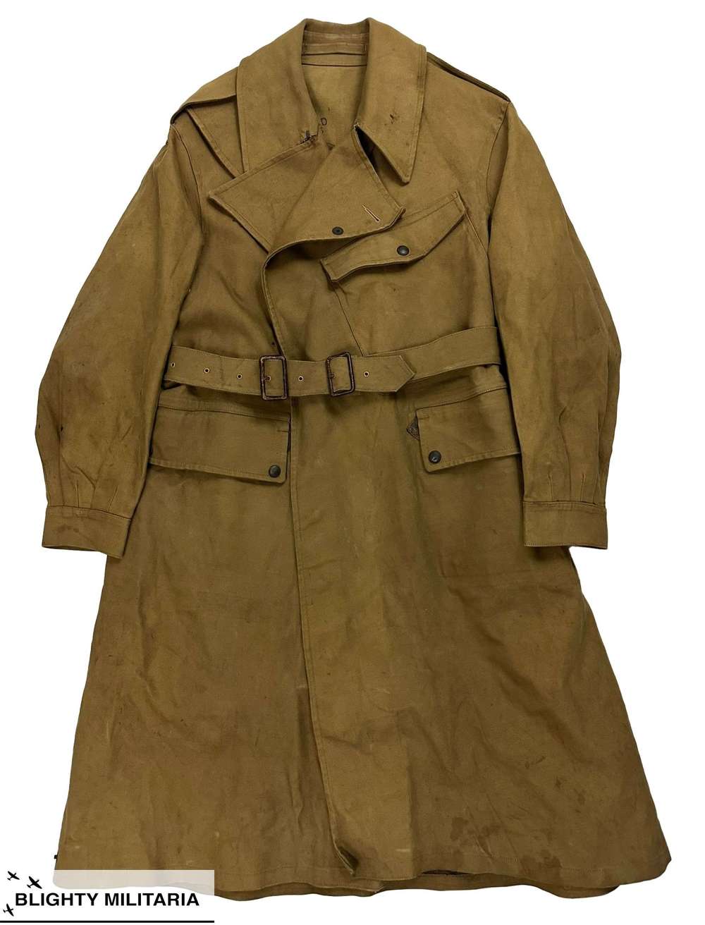 Original 1943 Dated British Army Dispatch Rider's Coat - Size 5