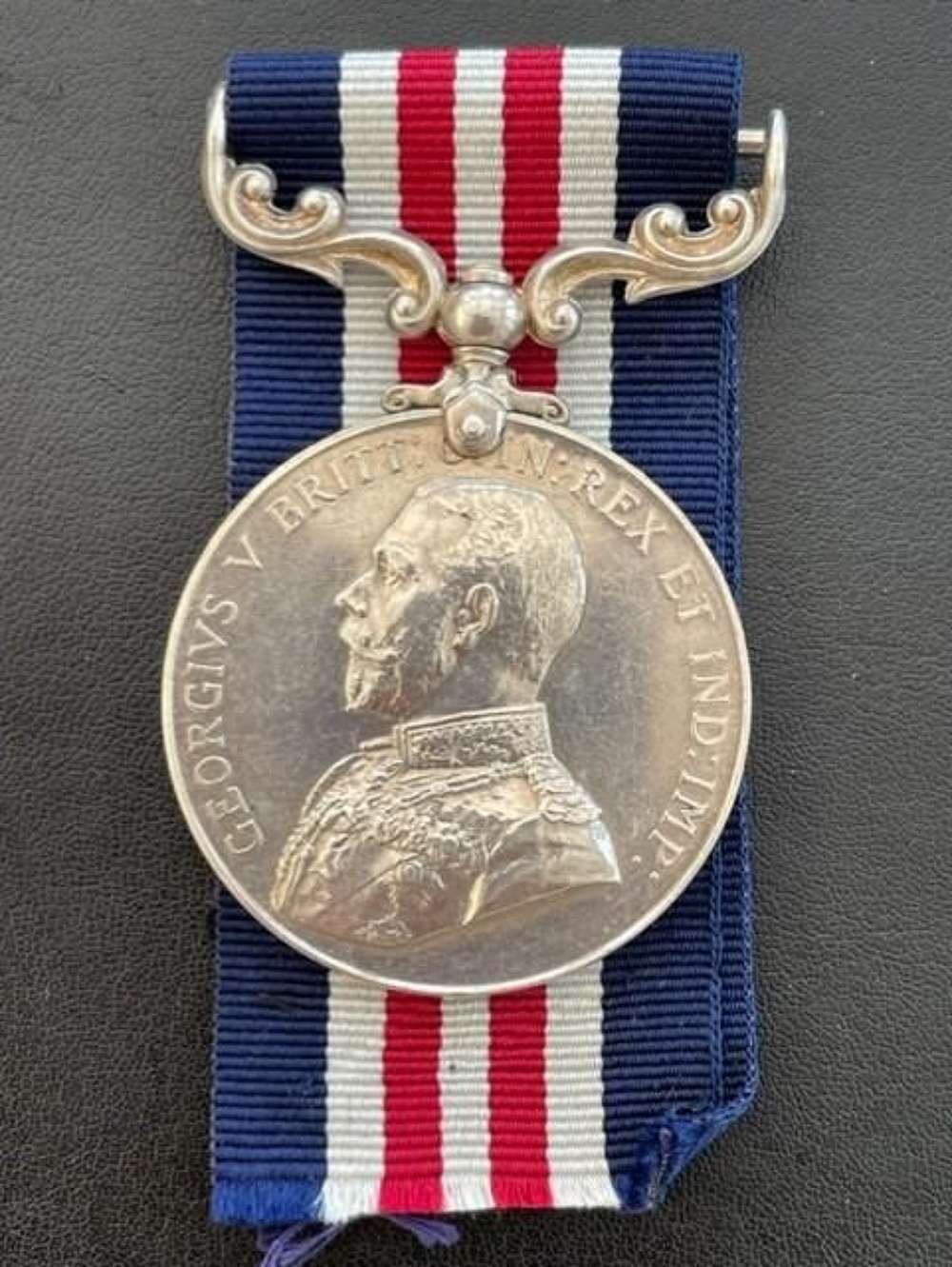 WWI Full Size Military Medal Pte. Caine KIA. May 1918