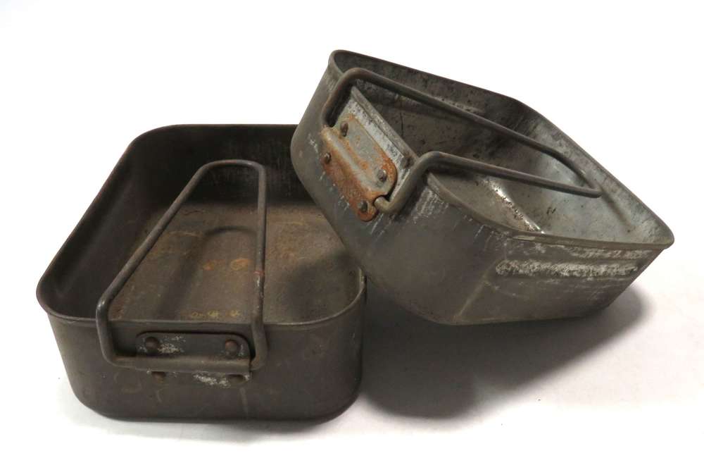 1940s Dated Pair of Mess Tins