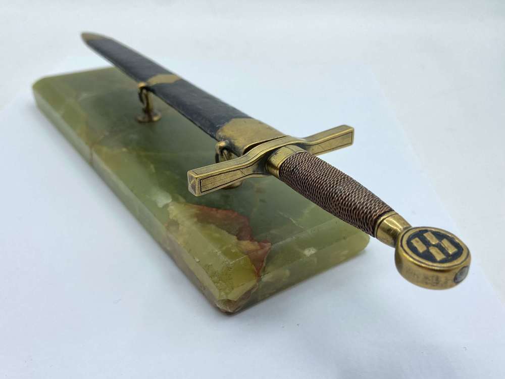 Pre WW2 German Braunschweig SS-Junker Schools 1935 Letter Opener