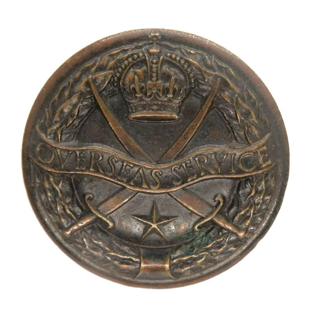 Indian Overseas Service Badge 1939-45.