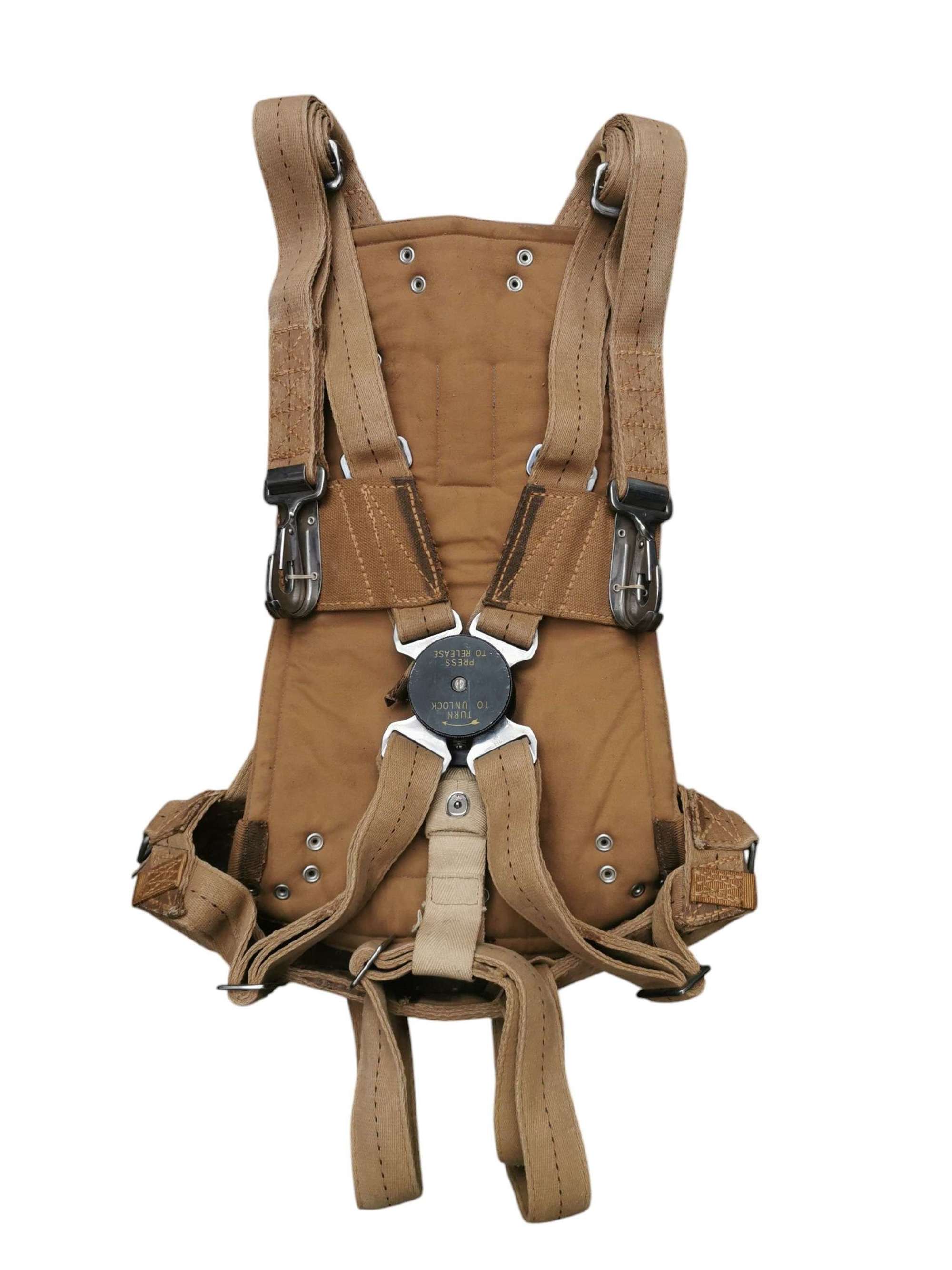 1960s RAF OBSERVER/CHEST TYPE PARACHUTE HARNESS