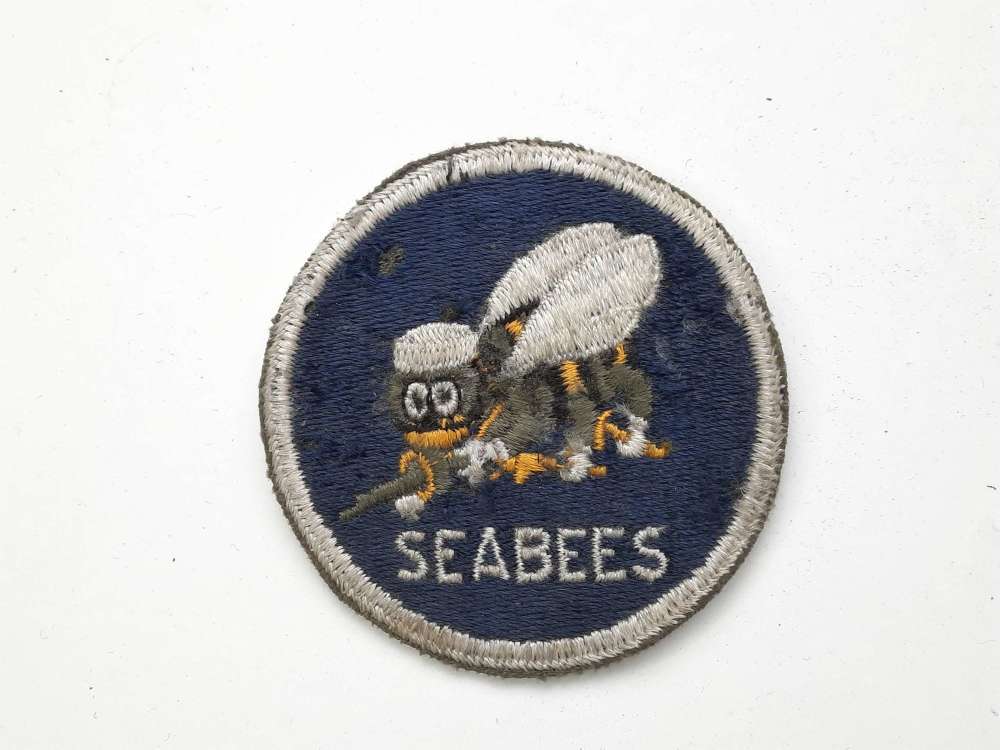WW2 US Navy Seabees Patch