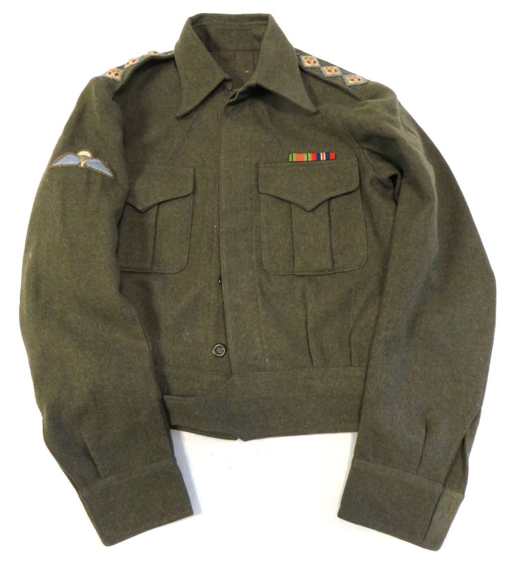 Original 1937 / 1940 Pattern Airborne Officers Battledress Jacket