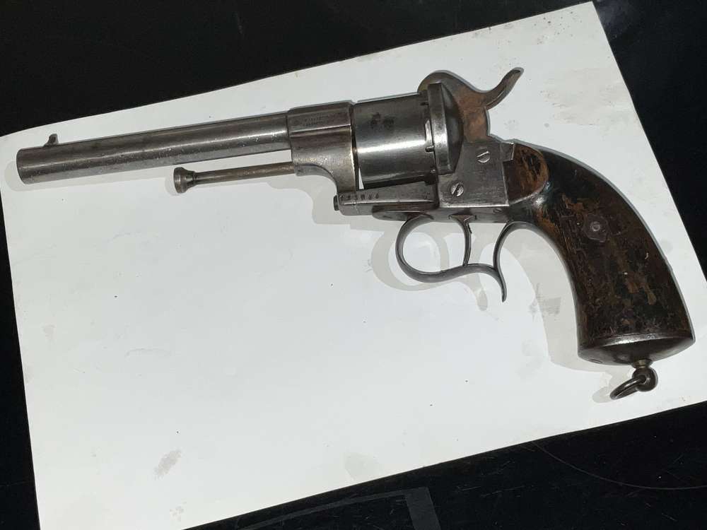 Lefaucheux mod&egrave;le 1854 Pinfire revolver