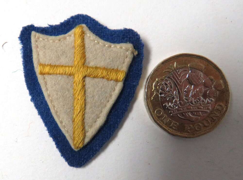 WW2 Field Made Small Size 8th Army Formation Badge
