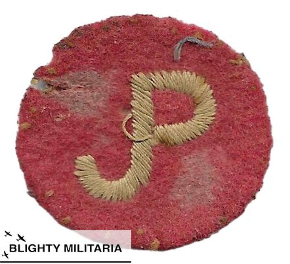 Original Embroidered 54th (East Anglian) Division Formation Badge