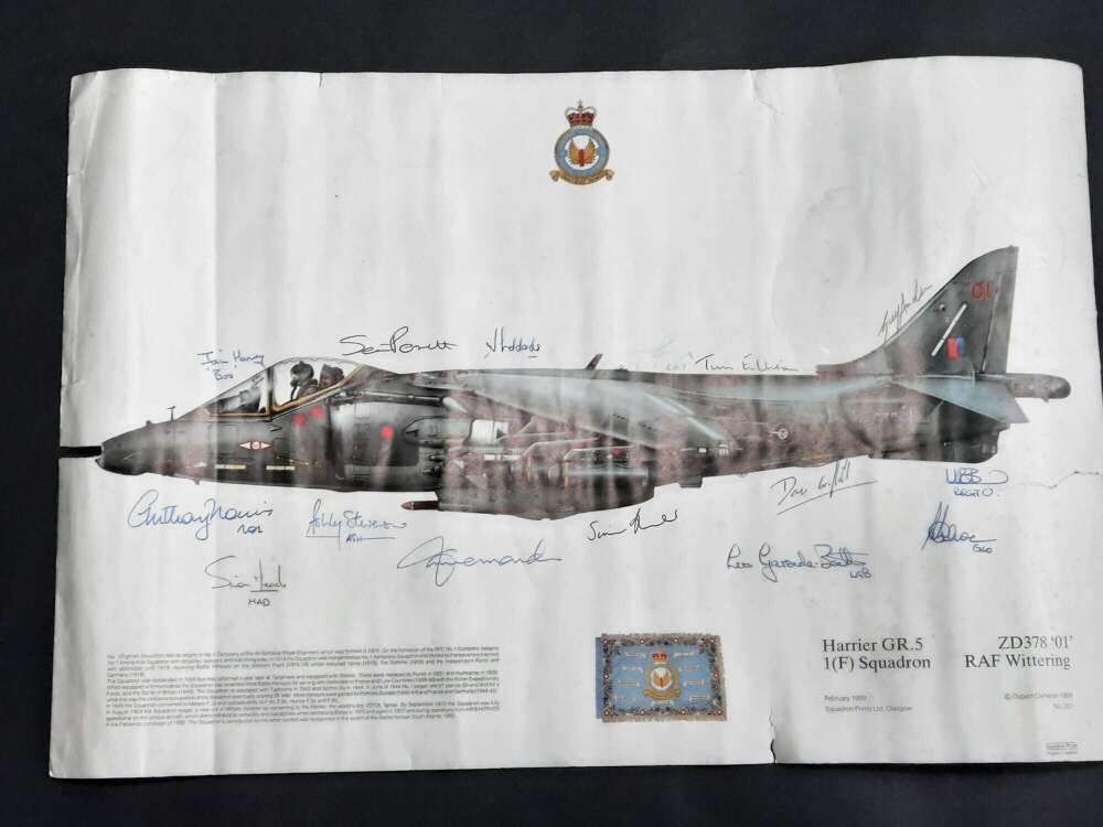 Harrier GR.5 Print Signed