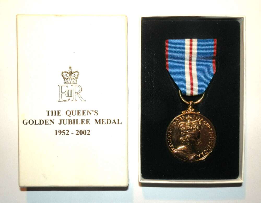 Golden Jubilee Medal 2002