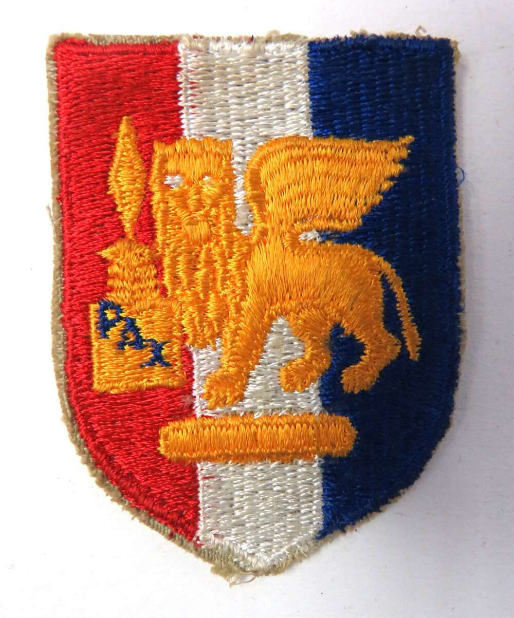 WW2 American Forces in Italy Formation Badge