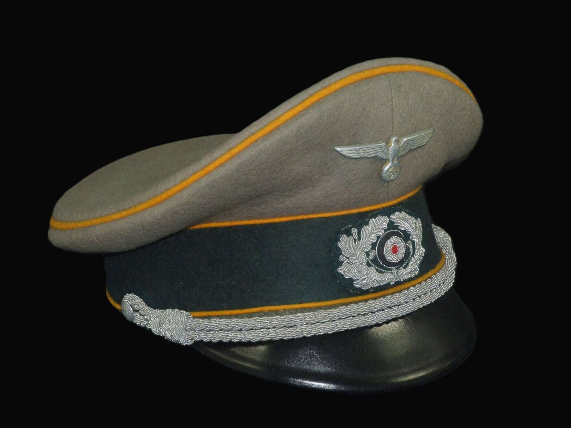 Cavalry Officer's Peaked or Visor Cap by Kornacker