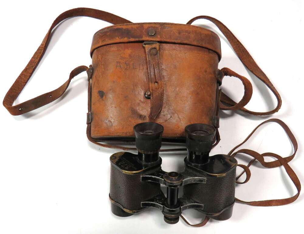 Pair of WW2 Attributed Field Binoculars