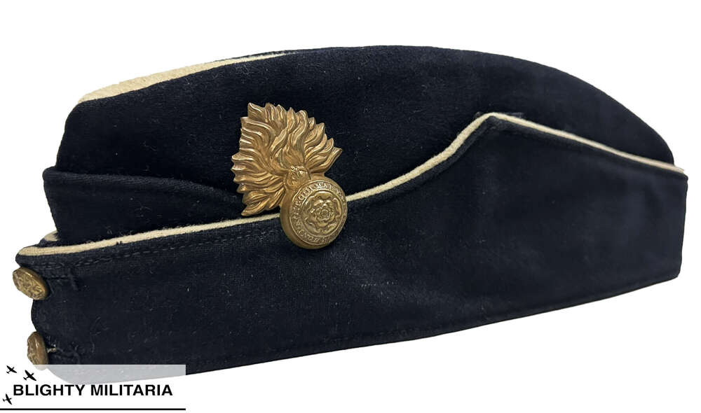 Original WW2 Royal Fusiliers Coloured Field Service Cap