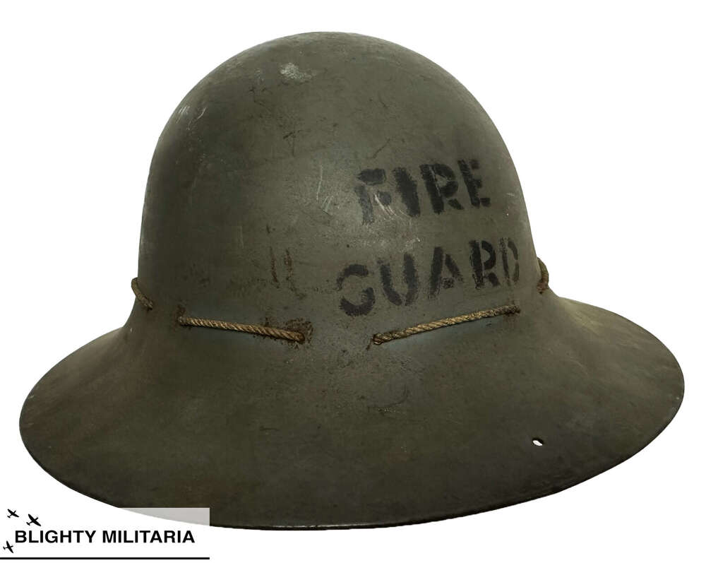 Original 1941 Dated 'Steel Helmet, Civilian Pattern' - Fire Guard