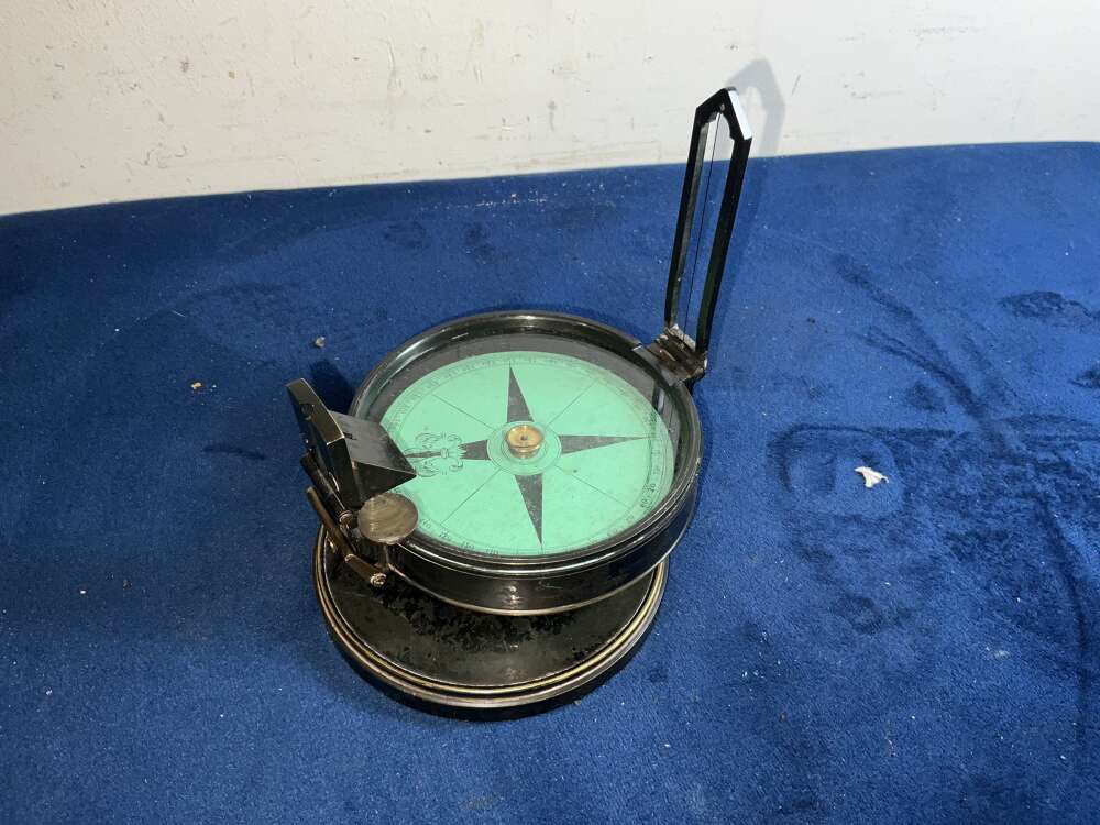 Compass military late 19th century 