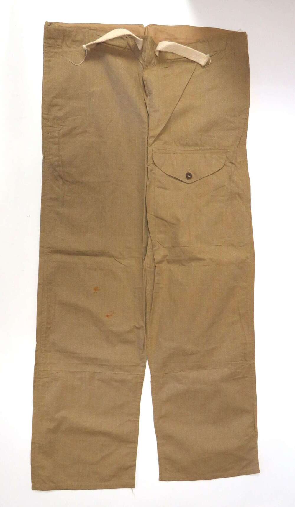 WW2 Windproof Camouflage Drab Over Trousers Dated 1942