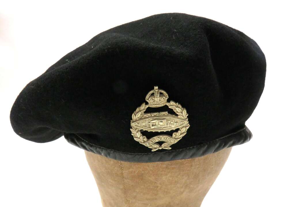 WW2 Pattern Royal Tank Regiment Black Beret