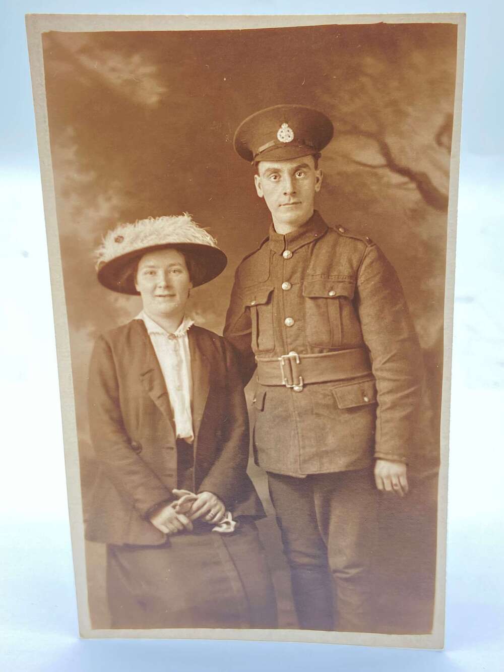 WW1 British King's Royal Rifle Corps Portrait Photograph