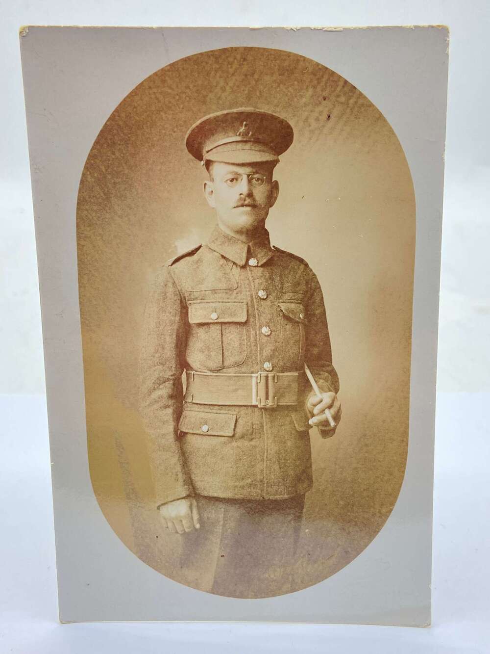 WW1 Period British Royal Sussex Regiment  Portrait Photograph