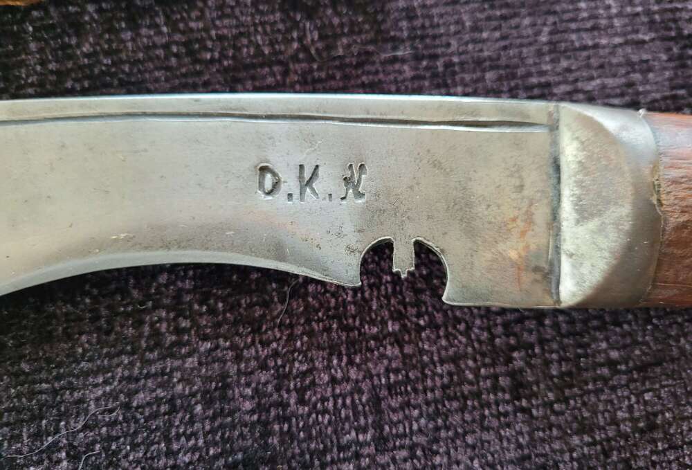 Military Kukri By D.K.W.