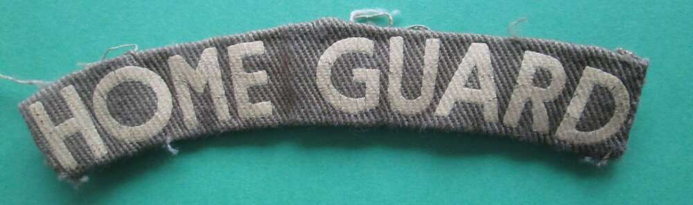 HOME GUARD SHOULDER TITLE