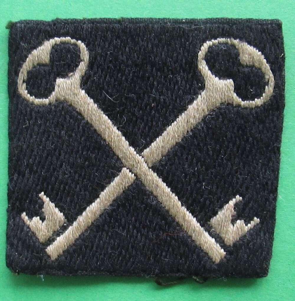 BRITISH 2ND INFANTRY DIVISION FORMATION SIGN