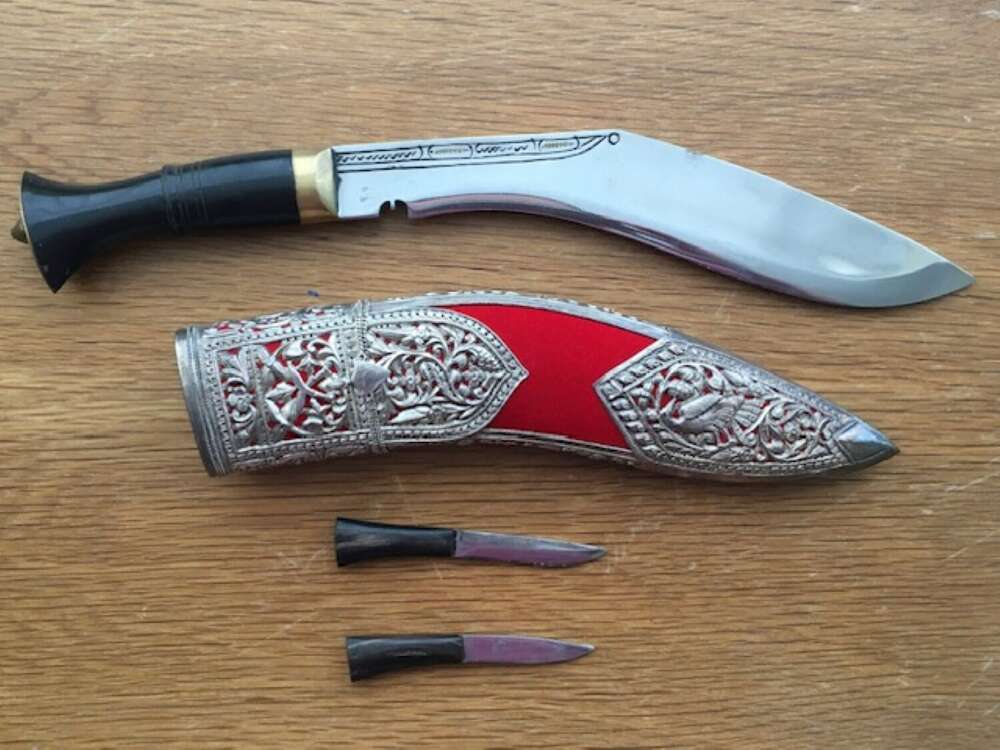 Gurkha "Kothimora" Kukri - Silver