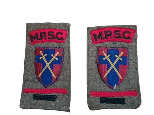 HQ 21st army group M.P.S.C. combination patches in Formation patches ...