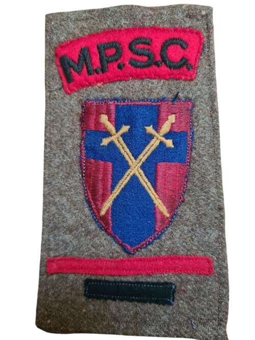 HQ 21st army group M.P.S.C. combination patches in Formation patches ...