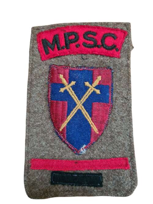 HQ 21st army group M.P.S.C. combination patches in Formation patches ...