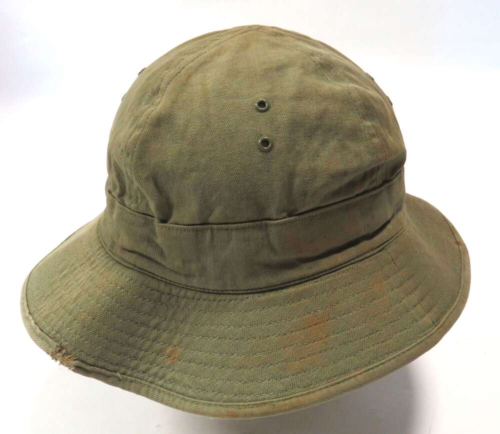 Scarce Late WW2 British Soft Pattern Jungle Bush Hat