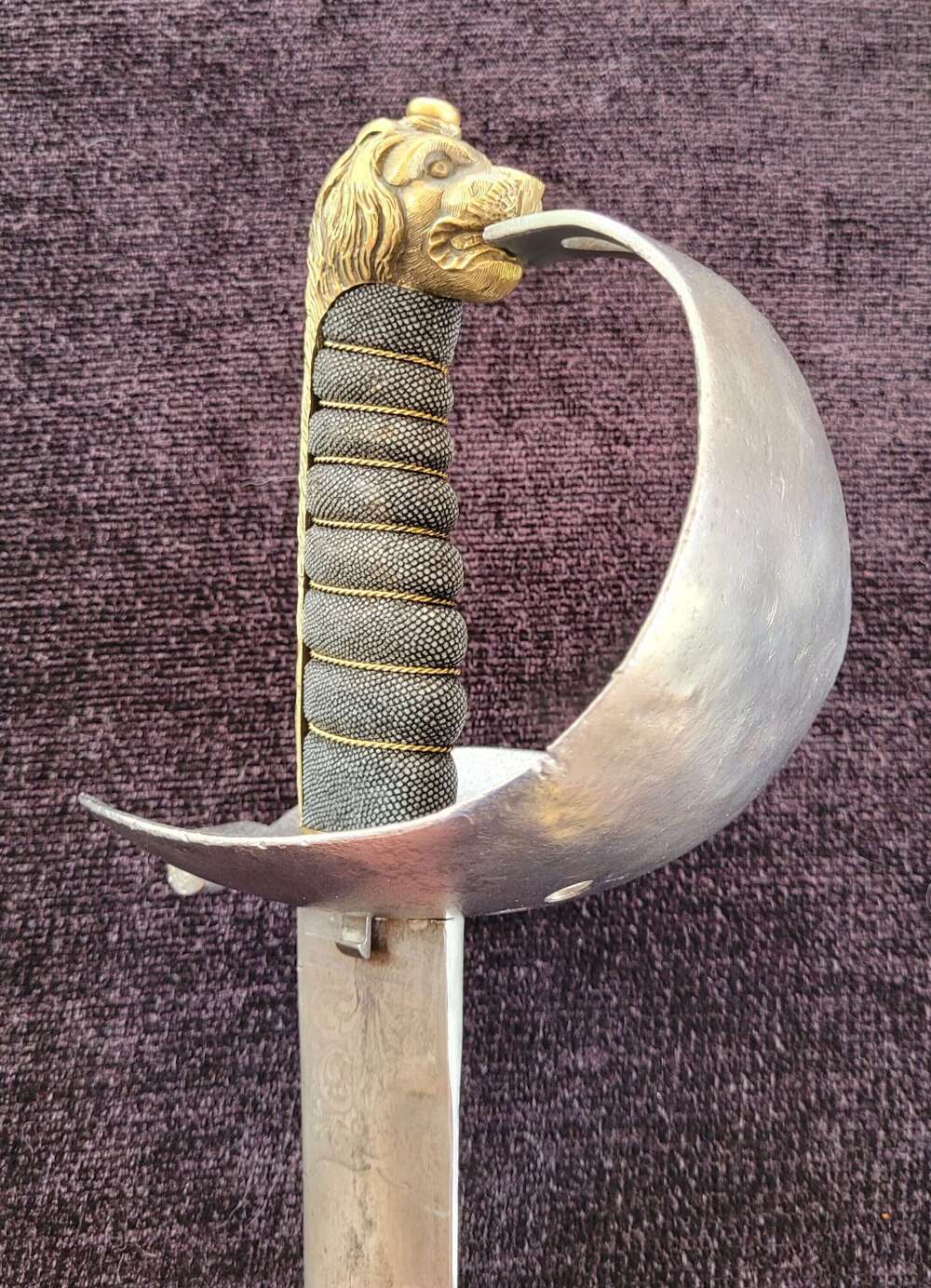 Royal Navy Artillery Volunteers Officers Cutlass