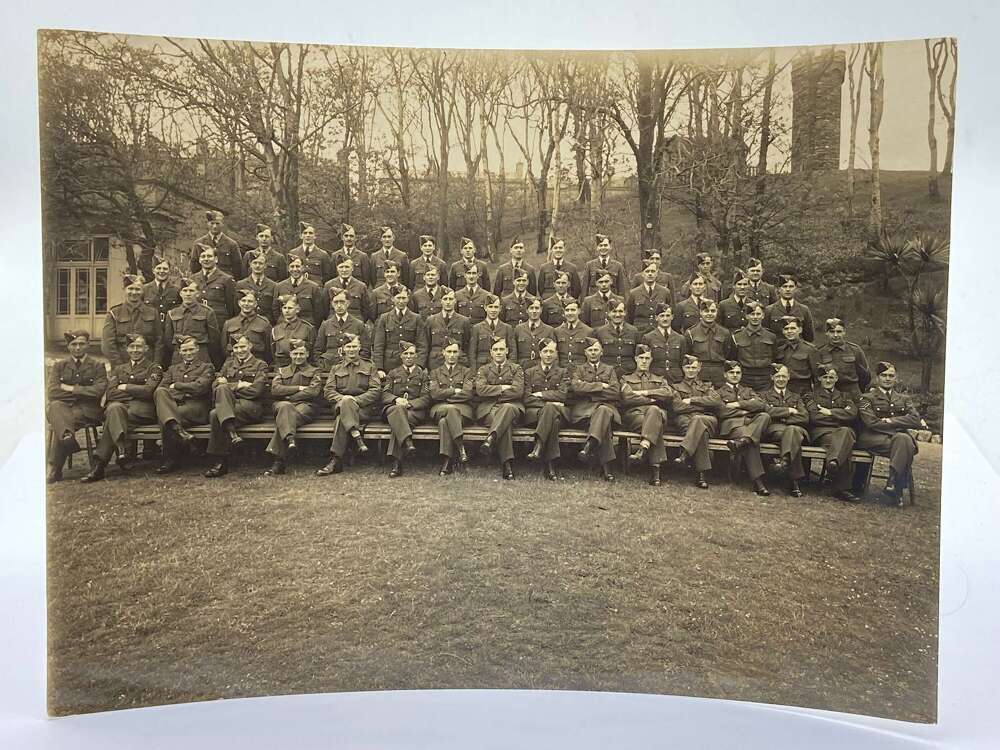 WW2 Period British Royal Air Force Squadron Photograph