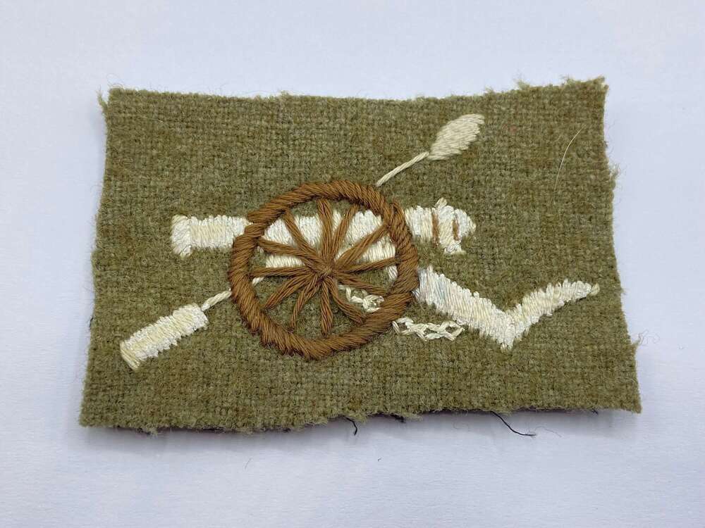 WW2 Period British Army Royal Artillery Master Gunners Badge/ Patch