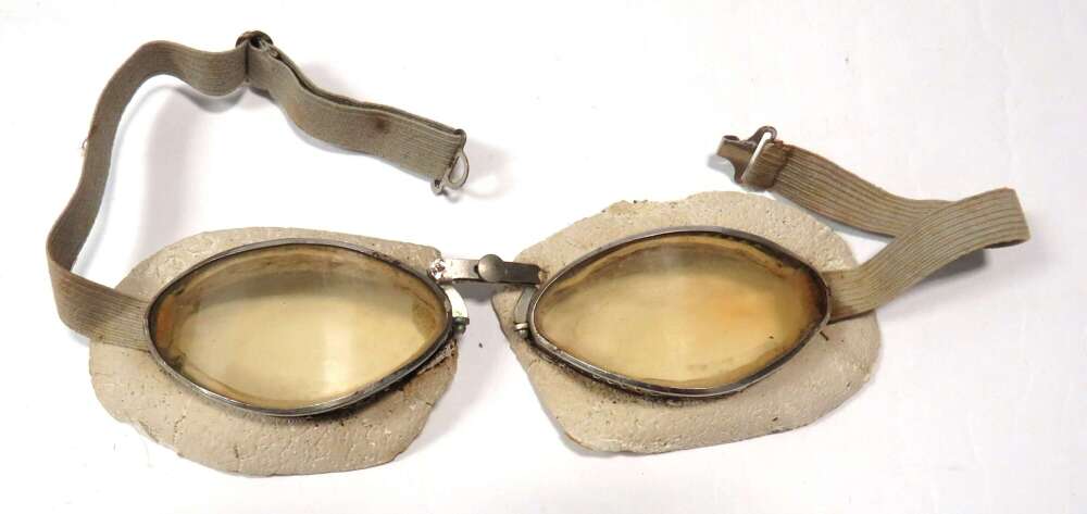 Scarce Pair of WW2 Continental Aircrew Flying Goggles