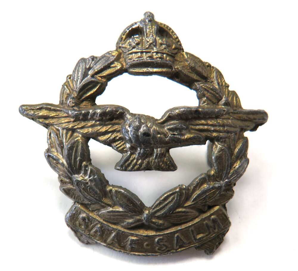 WW2 South African Air Force Cap Badge