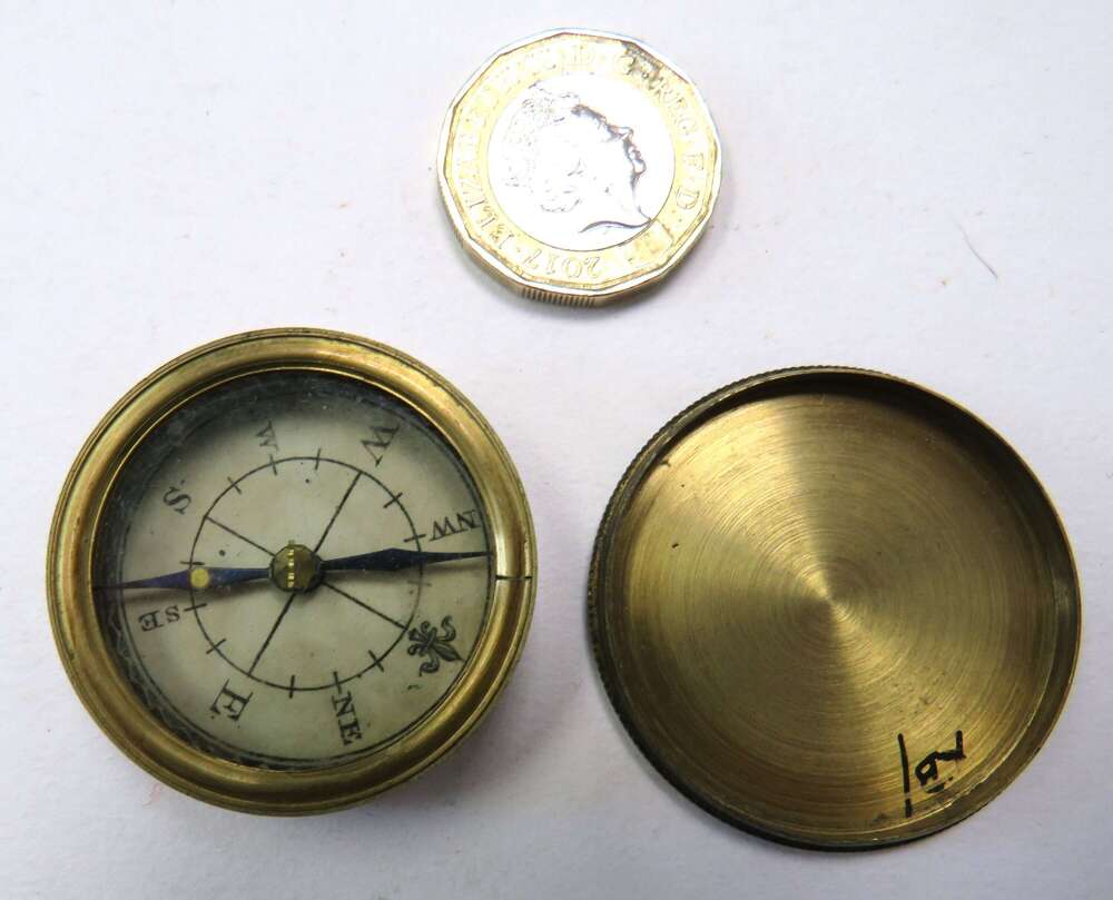 WW1 Period British Pocket Compass