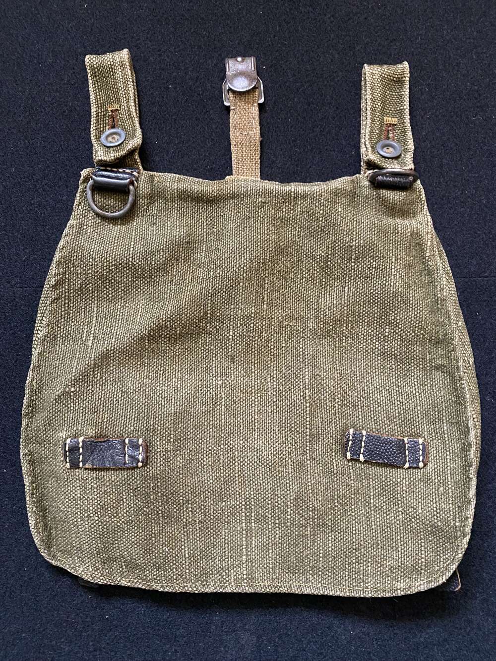 WW2 GERMAN ARMY THICK BREAD BAG