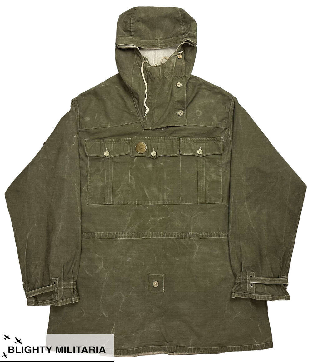 Original WW2 German Army M42 Gebirgsj&auml;ger Reversible Mountain Smock