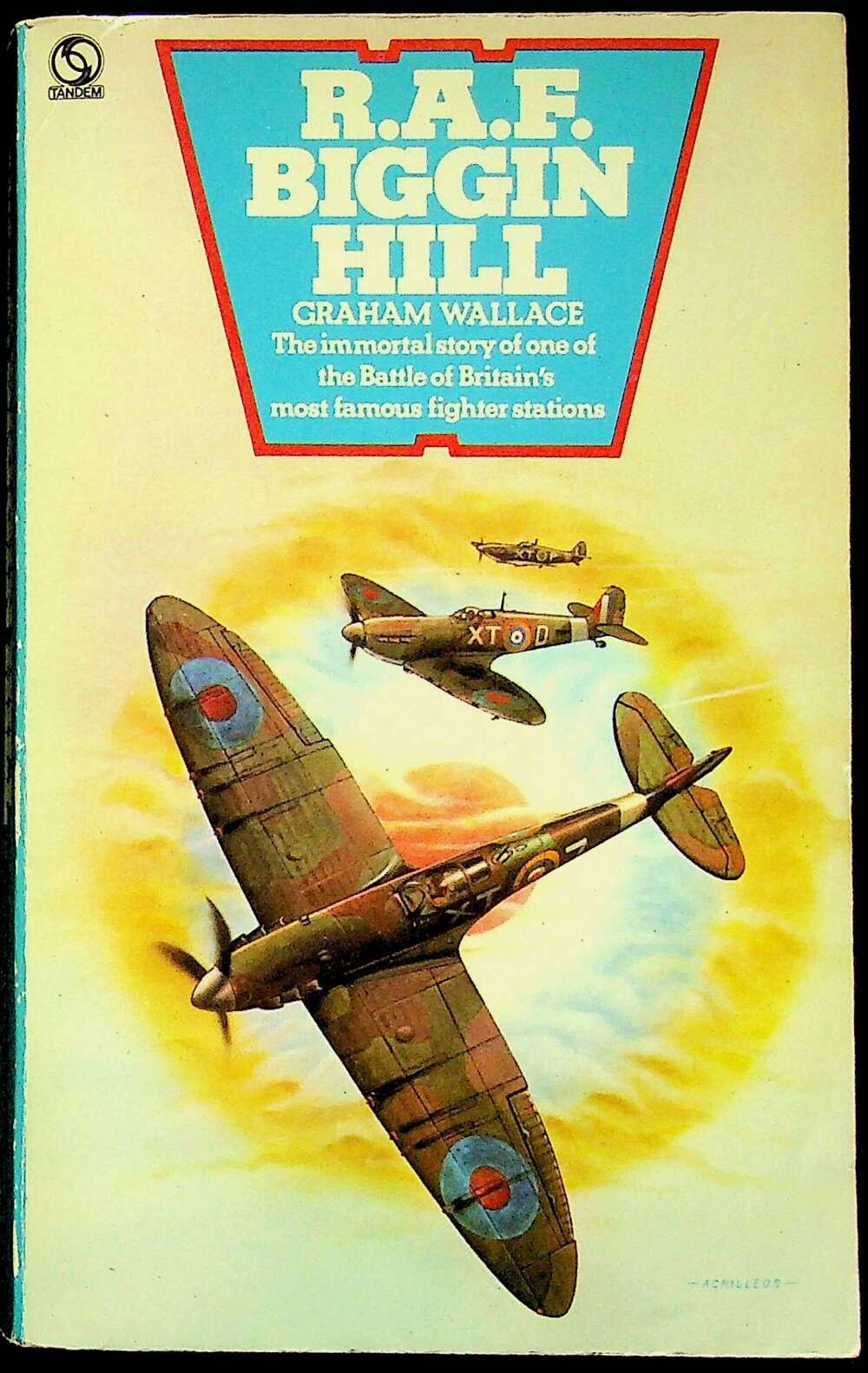 RAF Biggin Hill by Graham Wallace: 1975 Tandem Paperback