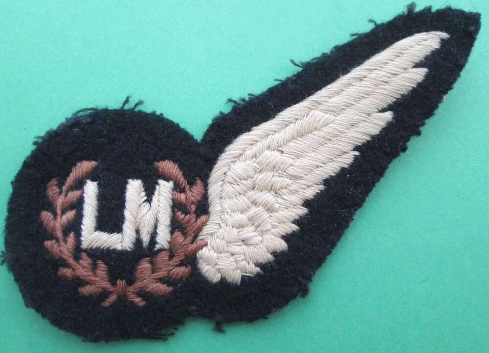 A Post WWII Royal Air Force loadmaster's brevet